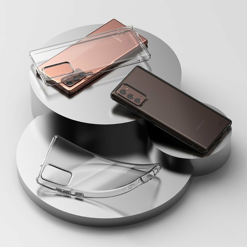 Husa Samsung Galaxy Note 20 Ringke Air - Smoke Black