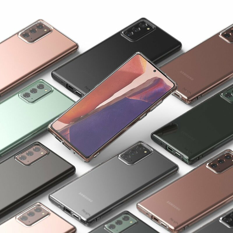 Husa Samsung Galaxy Note 20 Ringke Air - Smoke Black