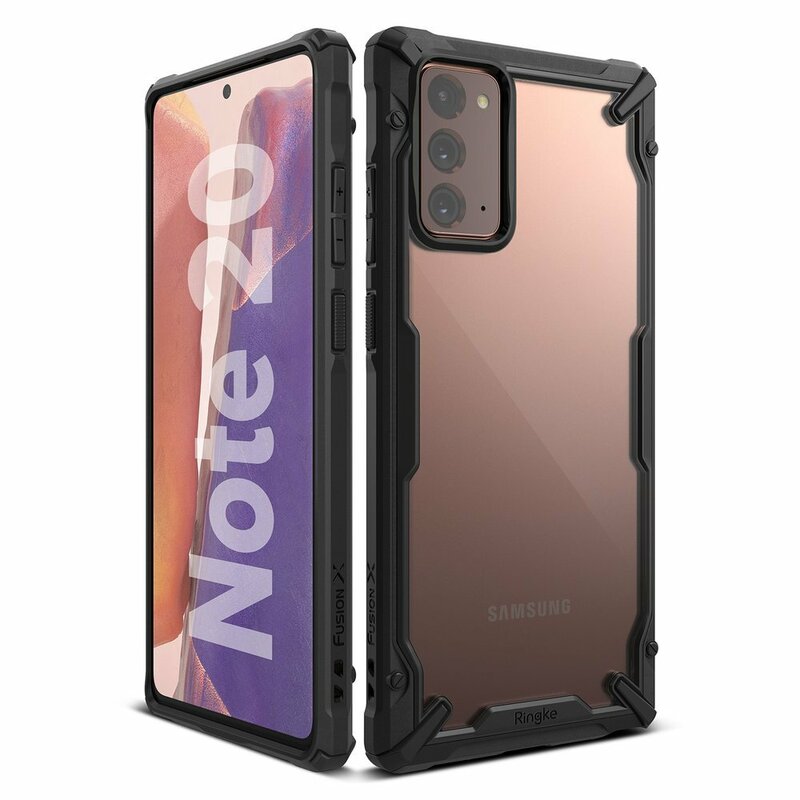 Husa Samsung Galaxy Note 20 5G Ringke Fusion X - Black