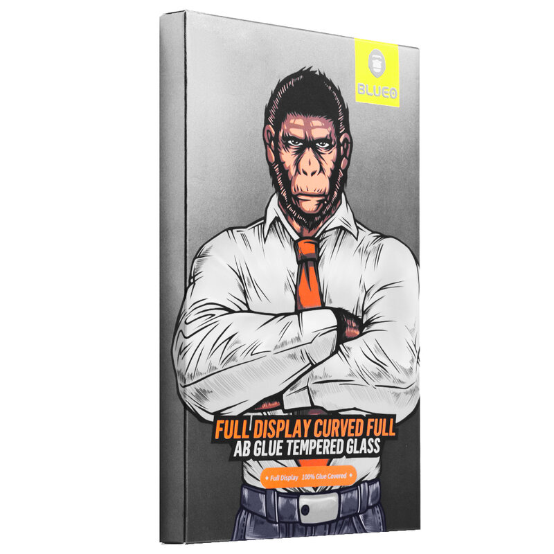 Folie Samsung Galaxy S20 Blueo 5D Mr. Monkey Full AB Glue - Black