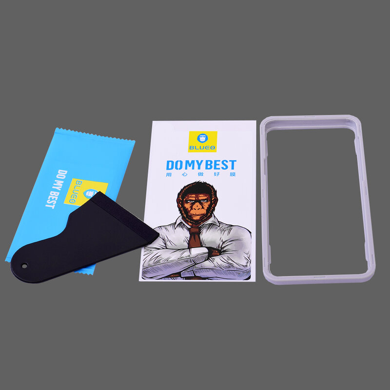 Folie Samsung Galaxy S20 Blueo 5D Mr. Monkey Full AB Glue - Black