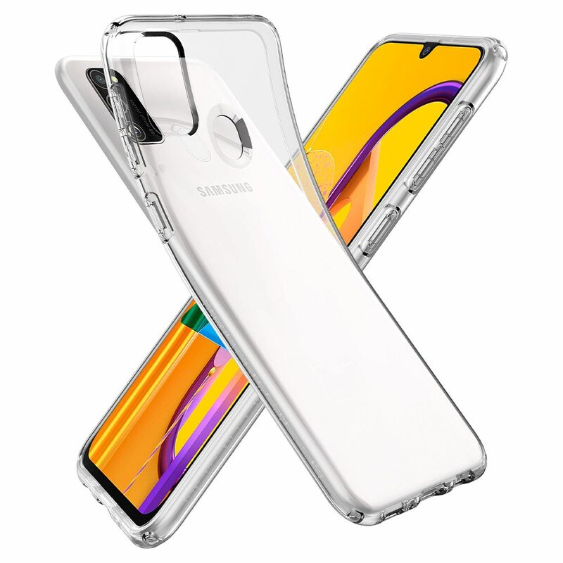 Husa Samsung Galaxy M21 Spigen Liquid Crystal, transparenta