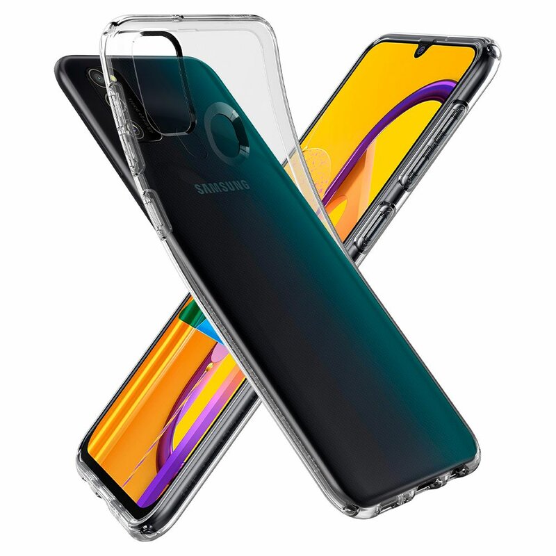 Husa Samsung Galaxy M21 Spigen Liquid Crystal, transparenta