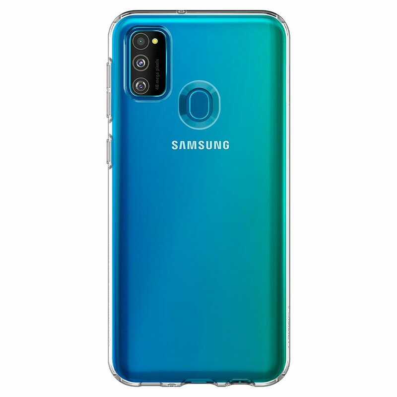 Husa Samsung Galaxy M21 Spigen Liquid Crystal, transparenta