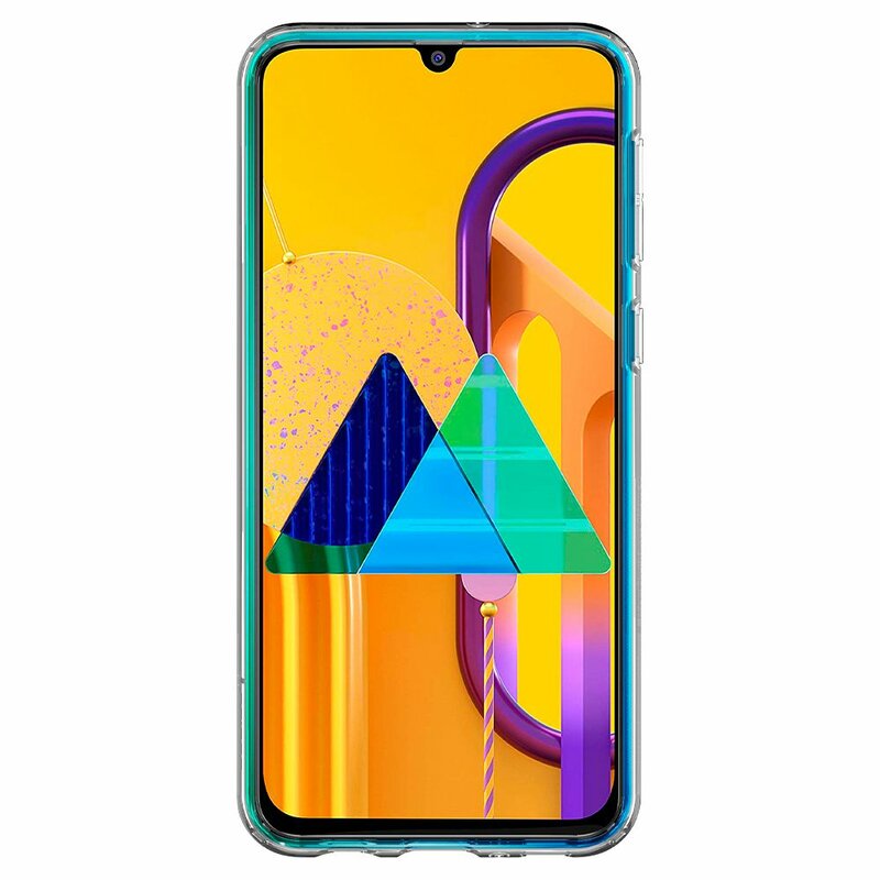 Husa Samsung Galaxy M21 Spigen Liquid Crystal, transparenta