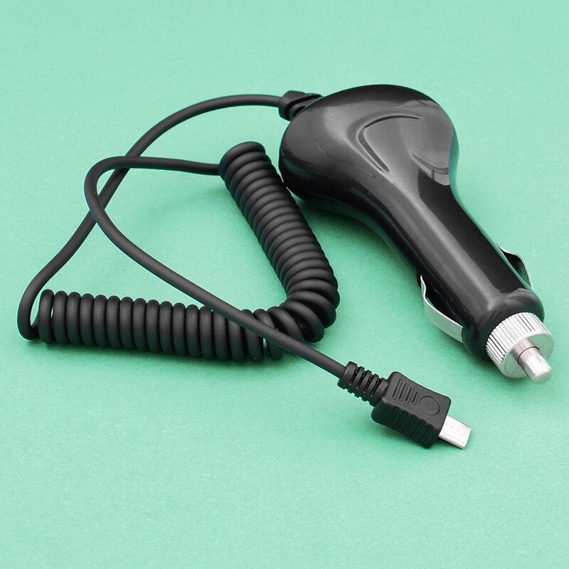 Incarcator Auto Blue Star Cu Cablu Fix Si Flexibil De Incarcare De Tip Micro-USB De 1.2m 1A - Negru