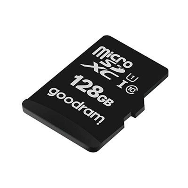 Card De Memorie Goodram Micro SDXC UHS-I 128GB + Adaptor SD + Cititor Card OTG (USB, Micro-USB) - Alb/Negru
