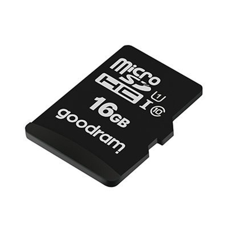 Card De Memorie Goodram Microcard 16 GB Micro SDHC UHS-I 100 MB/s Clasa 10 + Adaptor SD - Negru