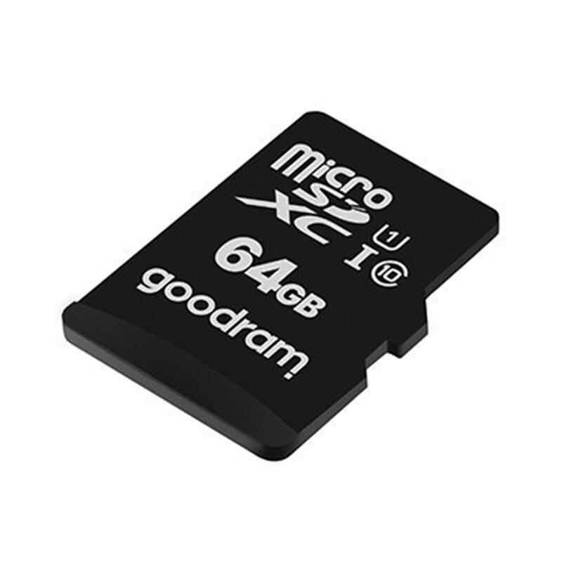 Card De Memorie Goodram Microcard 64 GB Micro SDXC UHS-I 100 MB/s Clasa 10 + Adaptor SD - Negru