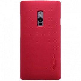 Husa OnePlus 2, OnePlus Two Nillkin Frosted Red