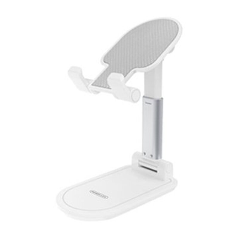 Suport Birou Remax RL-CH13 Folding Stand Telescopic Ajustabil Si Pliabil Pentru Telefon / Tableta / eBook - Alb