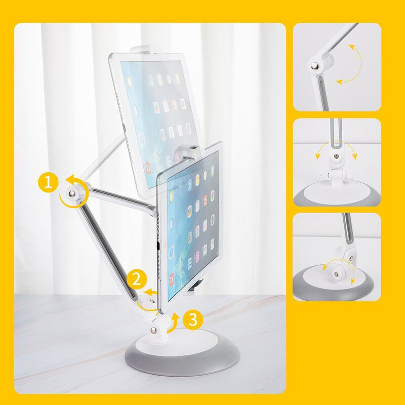 Suport Birou Remax RL-CH10 Foldable Desktop Stand Ajustabil Pentru Telefon/Tableta/eBook Maxim 10