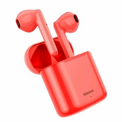 Casti In-Ear Baseus Encok TWS W09 Mini True Wireless Earphone Bluetooth 5.0 Power Bank - NGW09-09 - Rosu