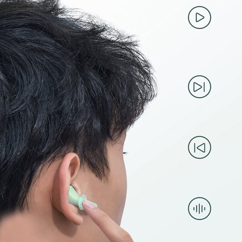 Casti In-Ear Baseus Encok TWS W09 Mini True Wireless Earphone Bluetooth 5.0 Power Bank - NGW09-09 - Rosu