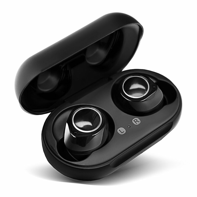 Casti In-Ear T20 Delicacy TWS True Wireless Earphones Bluetooth 5.0 Universale Cu Statie Pentru Incarcare - Negru