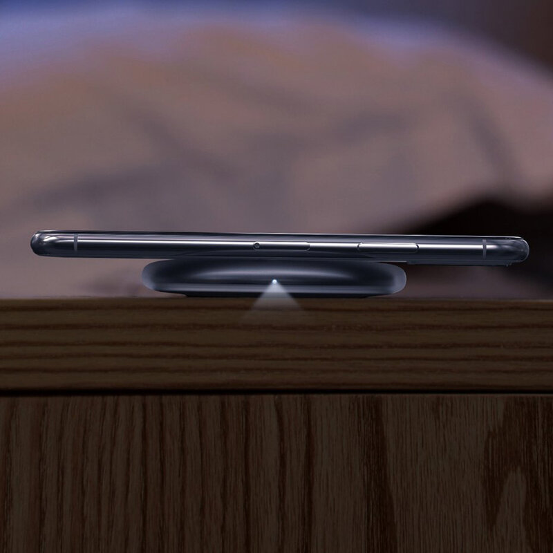 Incarcator Wireless Baseus Jelly Qi Orizontal 15W + Cablu De Incarcare USB/Type-C 1m - WXGD-0Y - Galben