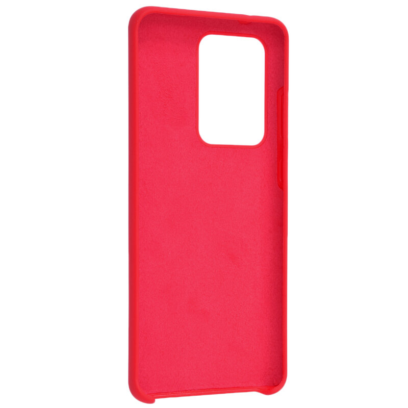 Husa Samsung Galaxy S20 Ultra 5G Silicon Soft Touch - Rosu