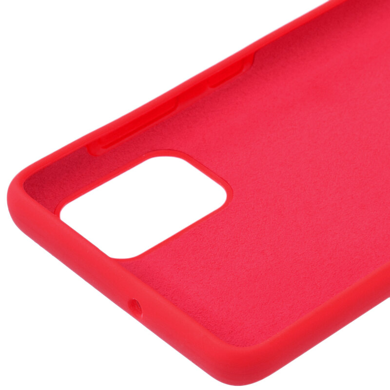 Husa Samsung Galaxy A71 Silicon Soft Touch - Rosu