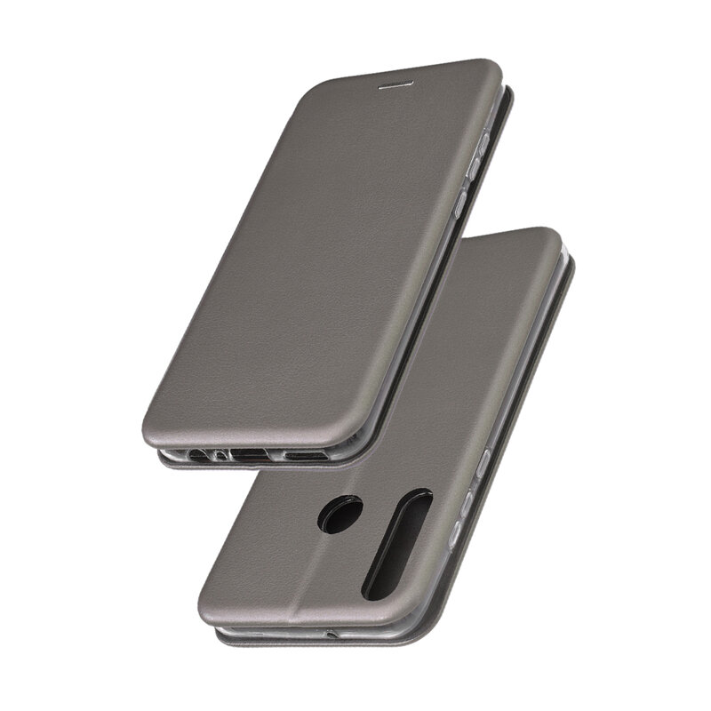 Husa Huawei Y6p Flip Magnet Book Type - Grey