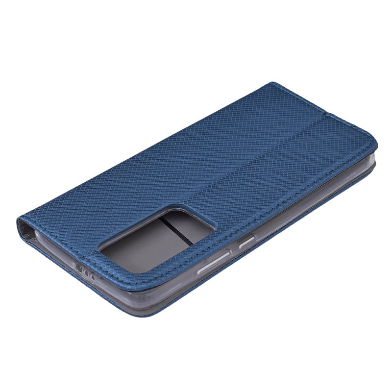 Husa Smart Book Huawei P40 Pro Flip - Albastru