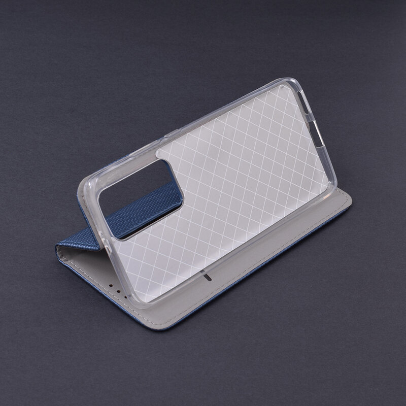 Husa Smart Book Huawei P40 Pro Flip - Albastru