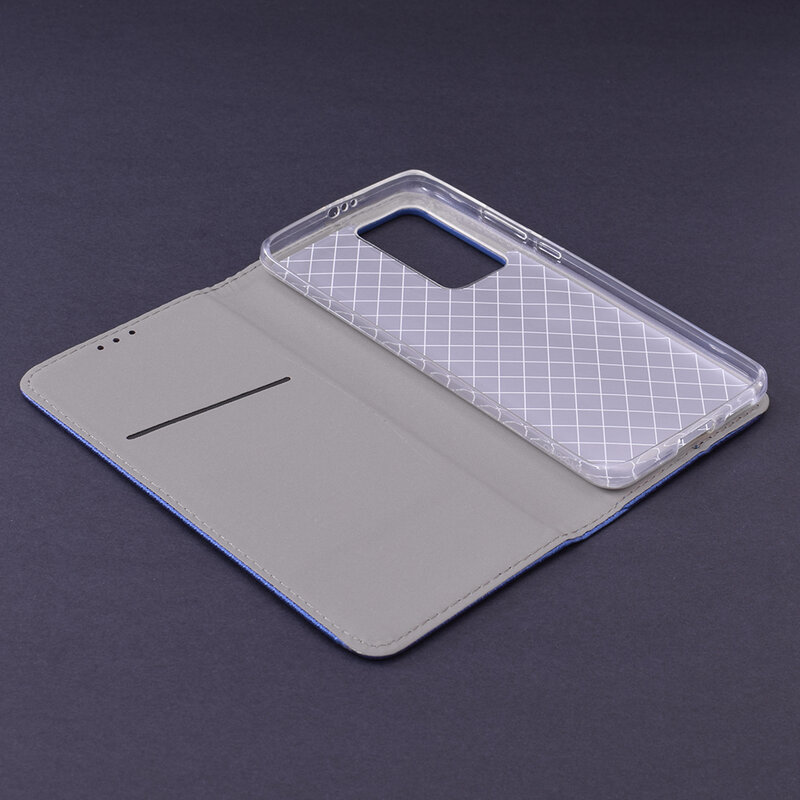 Husa Smart Book Huawei P40 Pro Flip - Albastru
