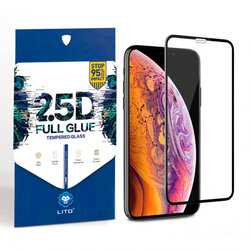 Folie Sticla Samsung Galaxy M30s Lito 2.5D Full Glue Full Cover Cu Rama - Negru