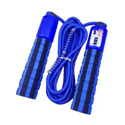 Coarda sport multifunctionala, sarituri, fitness, cardio, aerobic, albastru