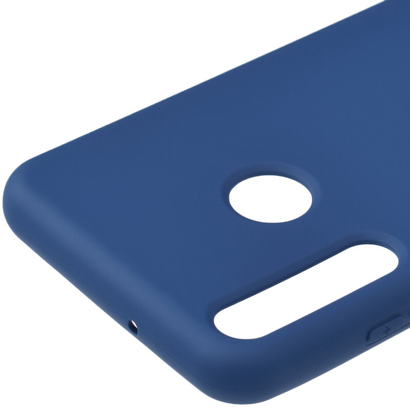 Husa Huawei Y6p Roar Colorful Jelly Case - Albastru Mat