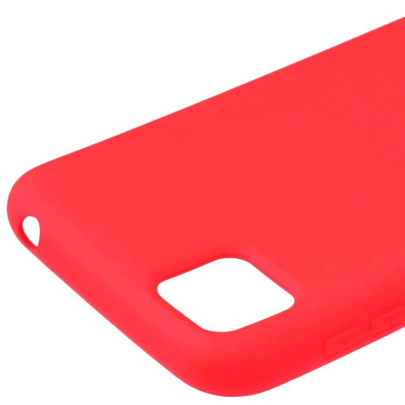 Husa Huawei Y5p Roar Colorful Jelly Case - Rosu Mat