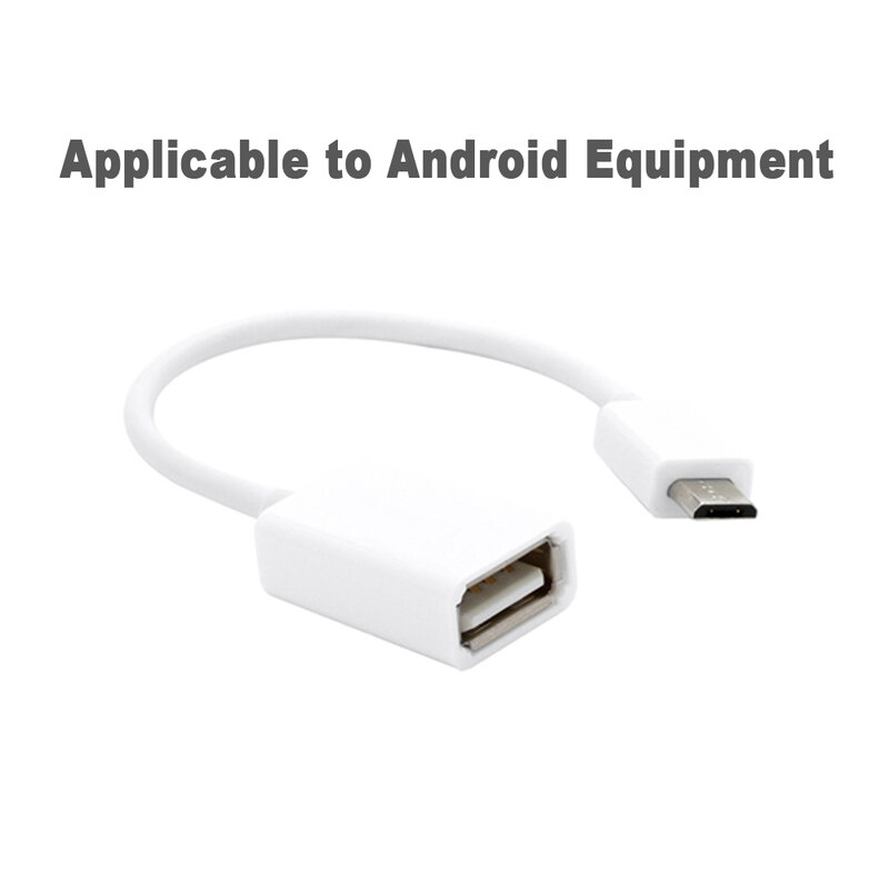 Adaptor Mobster Universal Cu Cablu De La USB 2.0 La Micro-USB Din Policarbonat Si Functie OTG - Negru