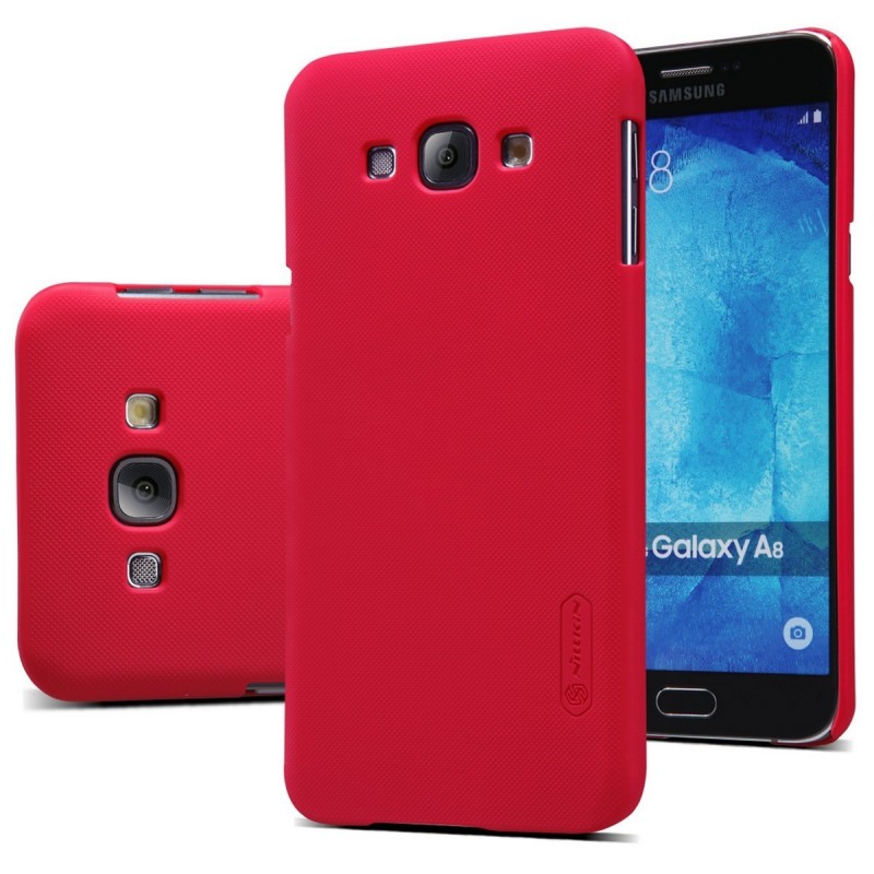 Husa Samsung Galaxy A8, SM-A800 Nillkin Frosted Red