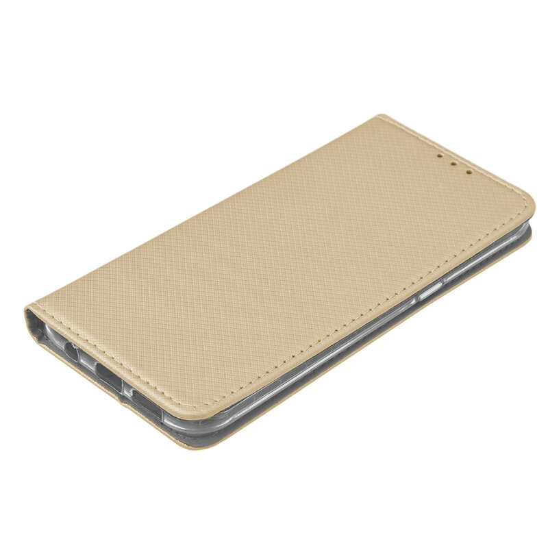 Husa Smart Book Samsung Galaxy S7 Edge G935 Flip Auriu