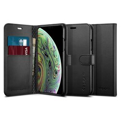 Husa Huawei Nova 4e Spigen Wallet S - Black