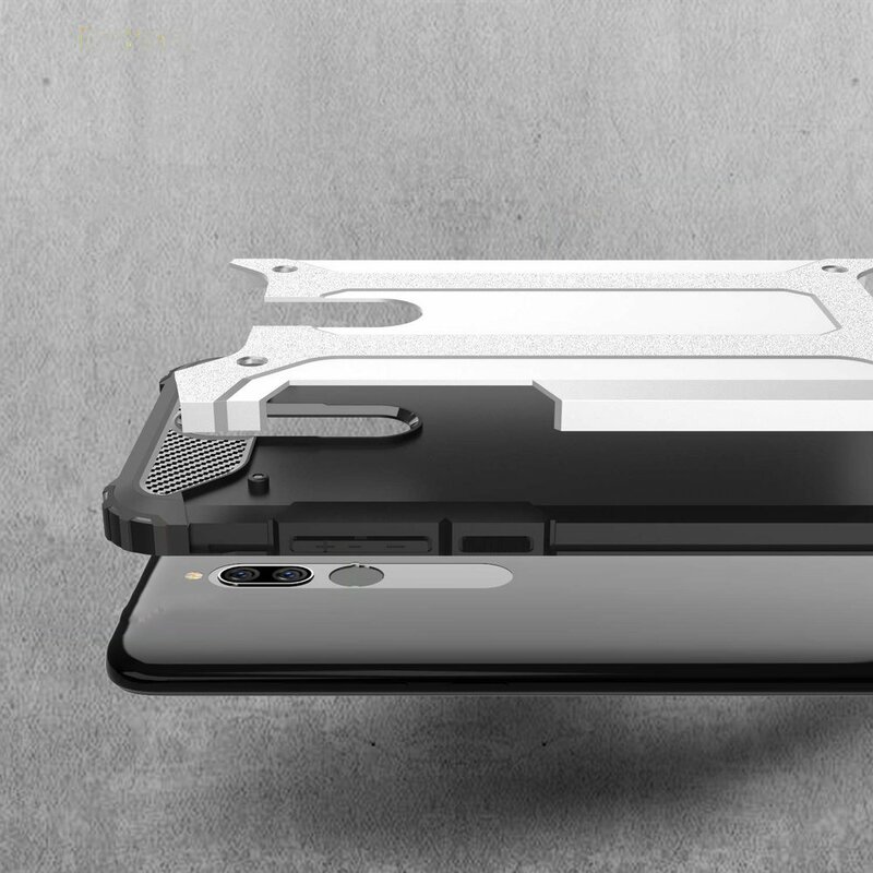Husa Xiaomi Redmi 8A Techsuit Hybrid Armor, argintiu