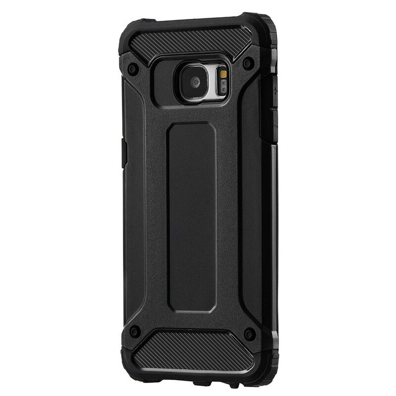 Husa Samsung Galaxy S7 Edge Techsuit Hybrid Armor - Negru