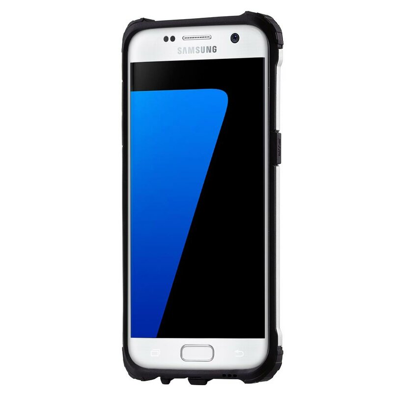 Husa Samsung Galaxy S7 Edge Mobster Hybrid Armor - Argintiu