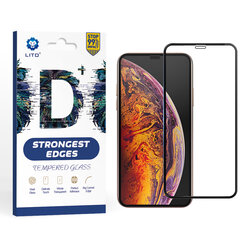 Folie Sticla Samsung Galaxy M30s Lito Strongest Edges Cu Rama - Negru