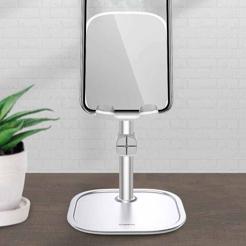 Suport birou telescopic Baseus telefon, organizator cabluri, negru, SUWY-A01