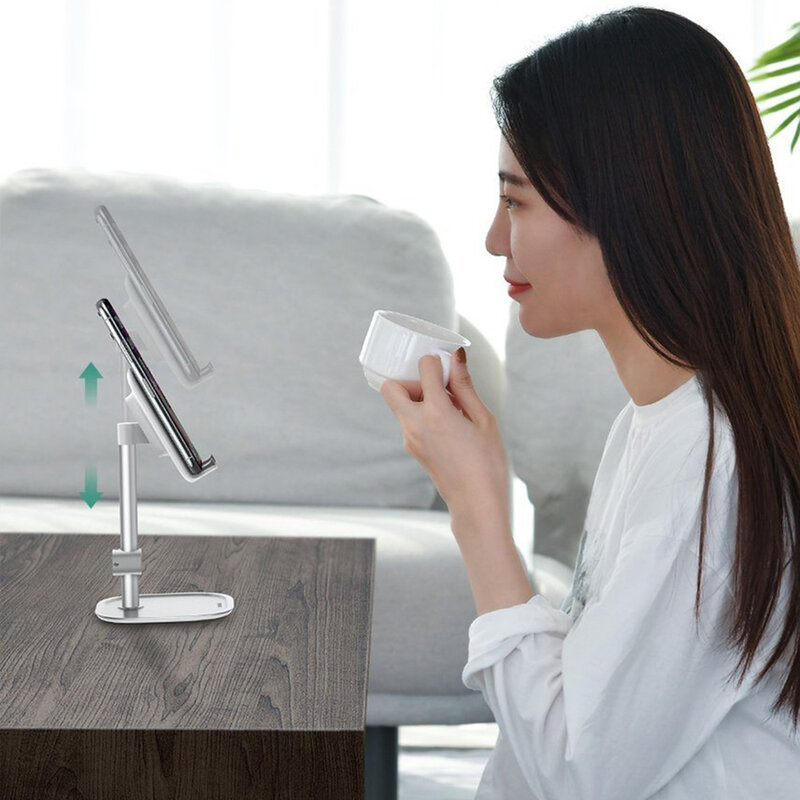 Suport birou telescopic Baseus telefon, organizator cabluri, negru, SUWY-A01