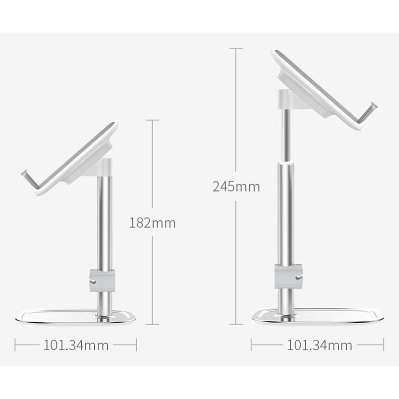Suport birou telescopic Baseus telefon, organizator cabluri, roz auriu, SUWY-A0R