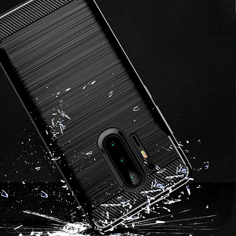 Husa OnePlus 8 Pro Techsuit Carbon Silicone, negru