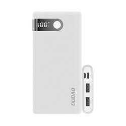 Baterie Externa Dudao K9Pro Cu Capacitate De 10000mAh 2x USB / Micro-USB / Type-C Si Display LED 2A - Alb