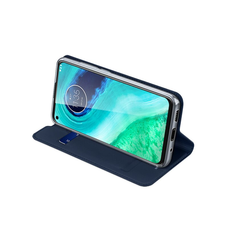 Husa Motorola Moto G8 Dux Ducis Skin Pro, albastru