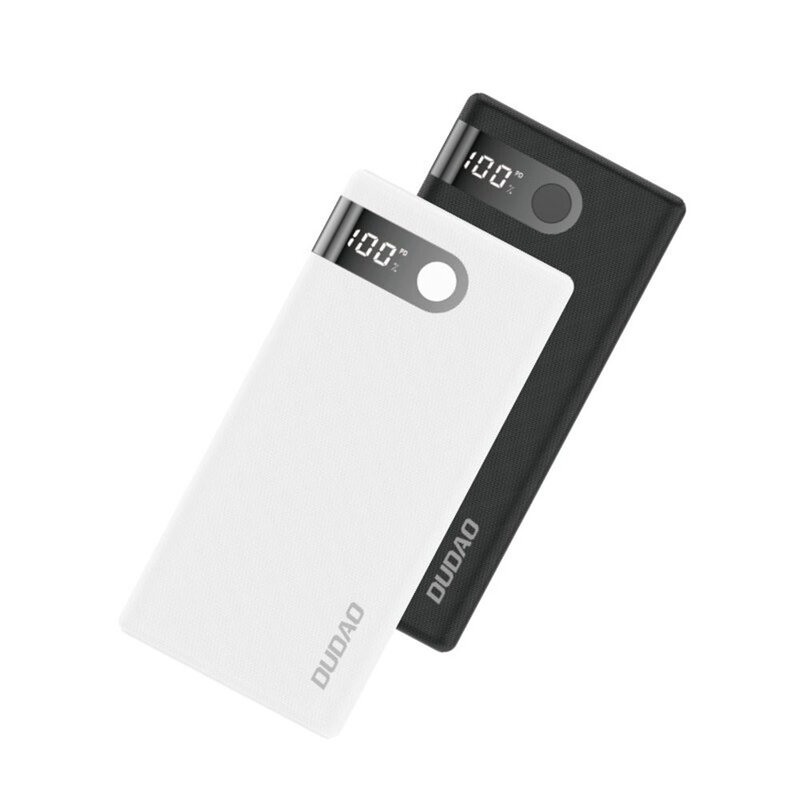Baterie Externa Dudao K9Pro Cu Capacitate De 10000mAh 2x USB / Micro-USB / Type-C Si Display LED 2A - Negru