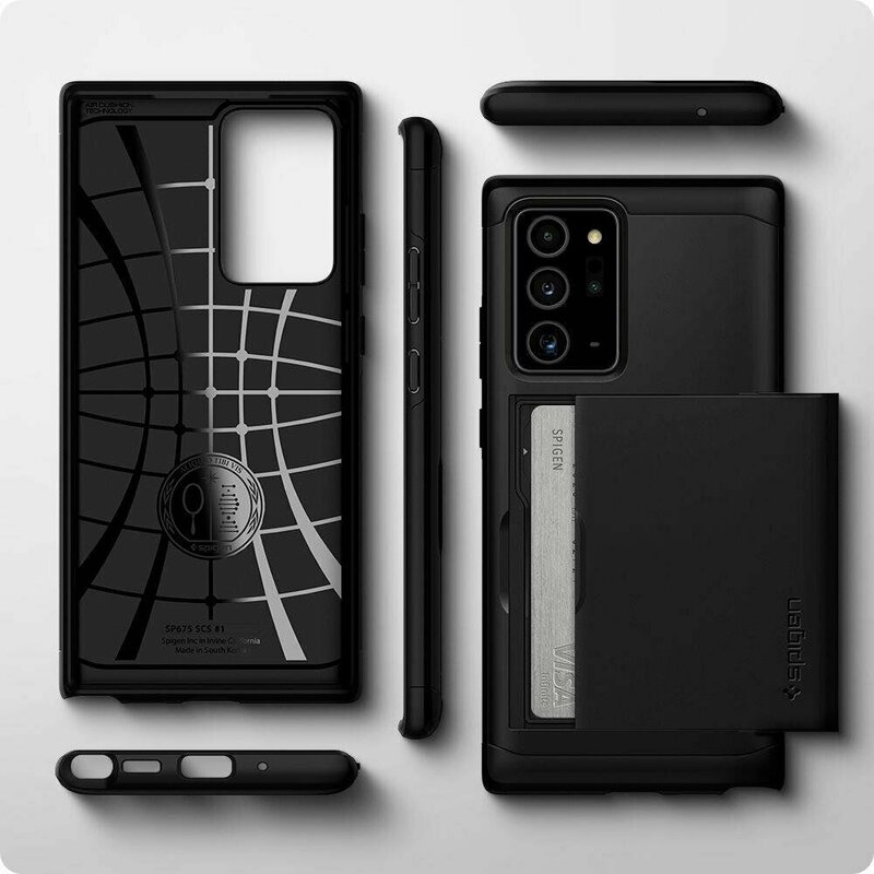 Husa Samsung Galaxy Note 20 Spigen Slim Armor CS - Black