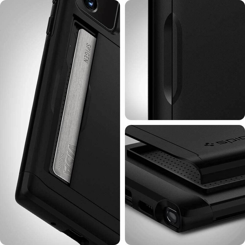 Husa Samsung Galaxy Note 20 Spigen Slim Armor CS - Black