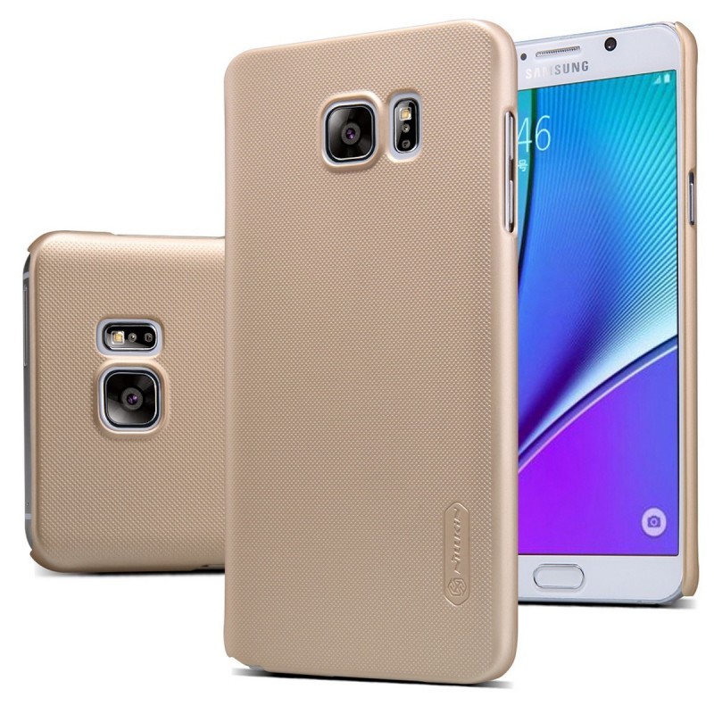 Husa Samsung Galaxy Note 5 SM-N920 Nillkin Frosted Gold