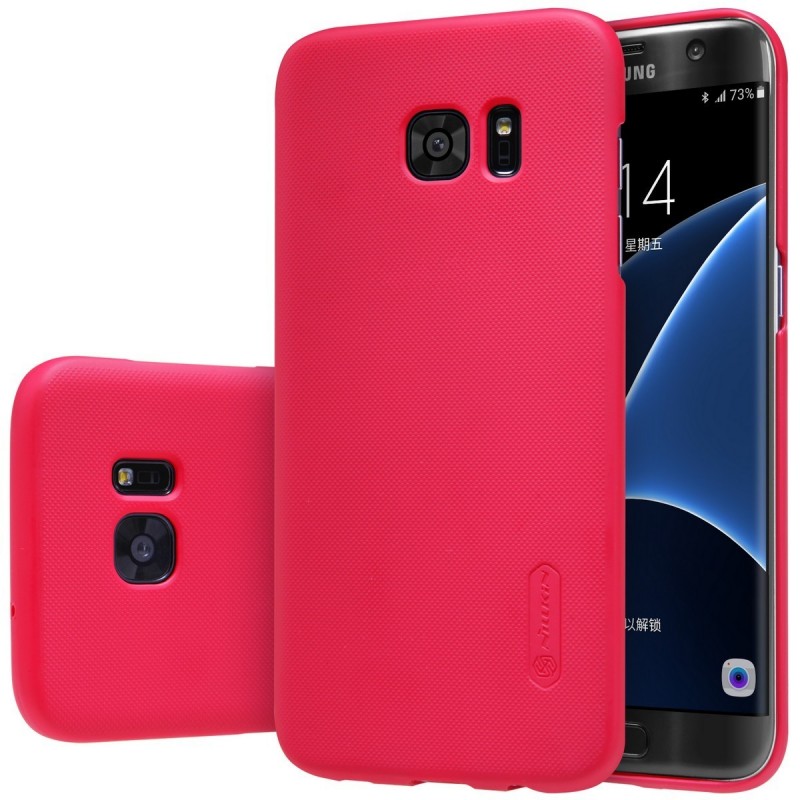 Husa Samsung Galaxy S7 Edge G935 Nillkin Frosted Red