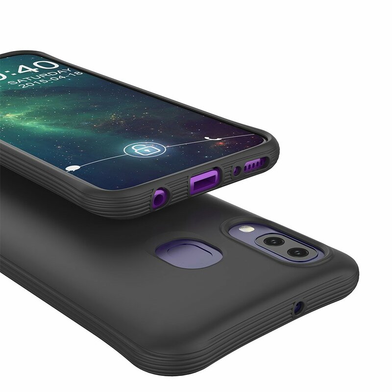 Husa Samsung Galaxy A40 Soft Color TPU - Negru